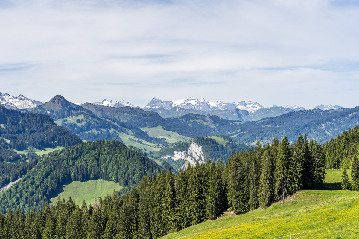 Panorama im Kanton Schwyz