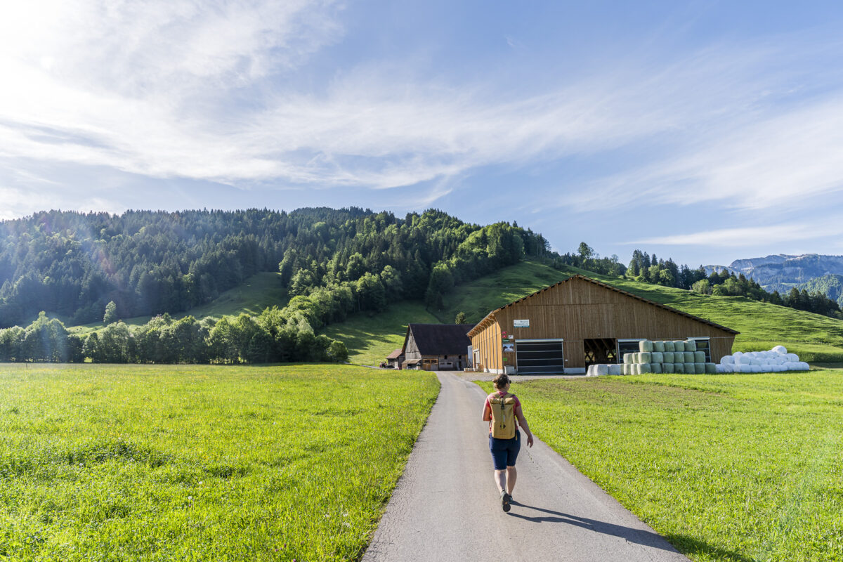 Start Rundwanderung auf den Chli Aubrig