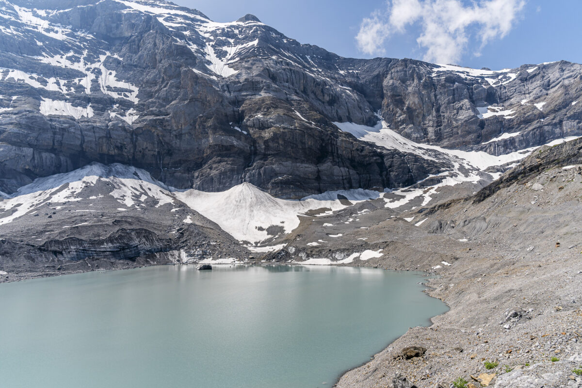 Clariden Nordwand im Juni