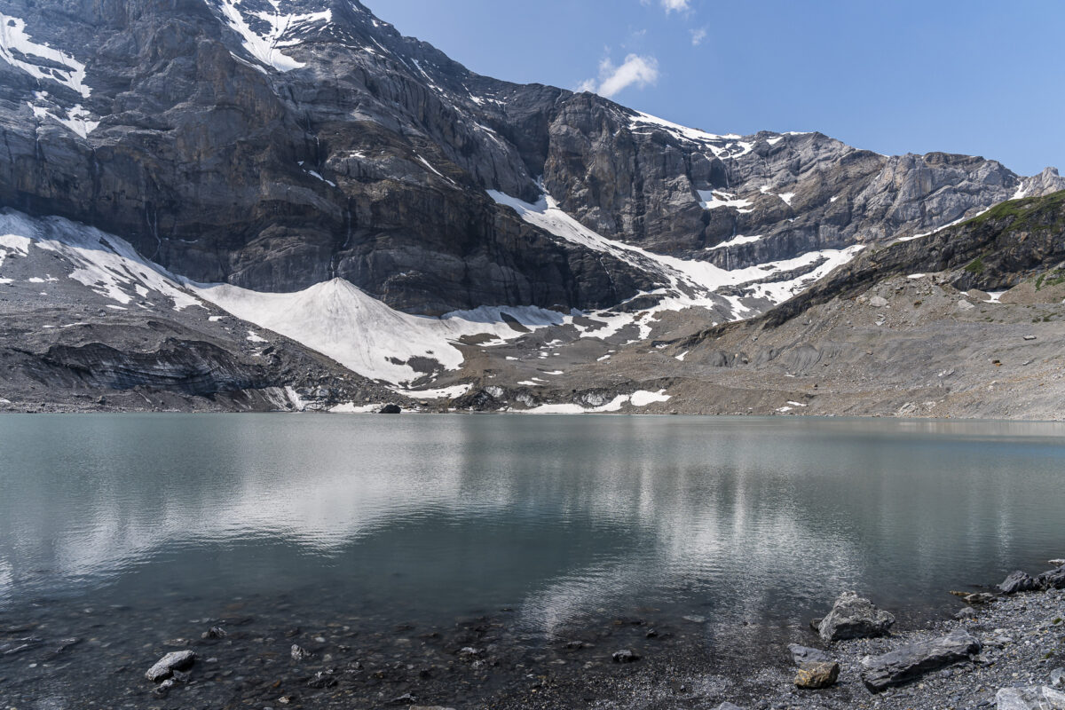 Clariden Nordwand mit Gletscherseeli