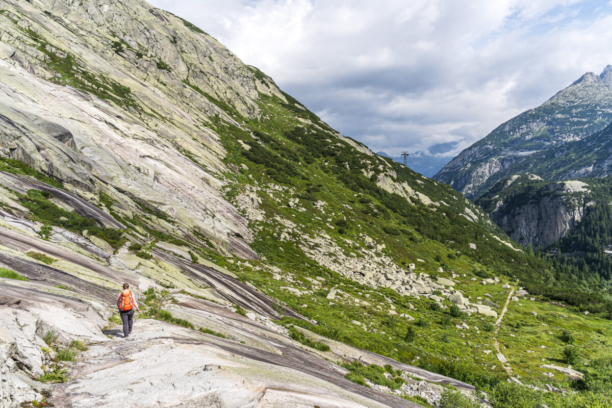 Klettergebiet am Grimselpass