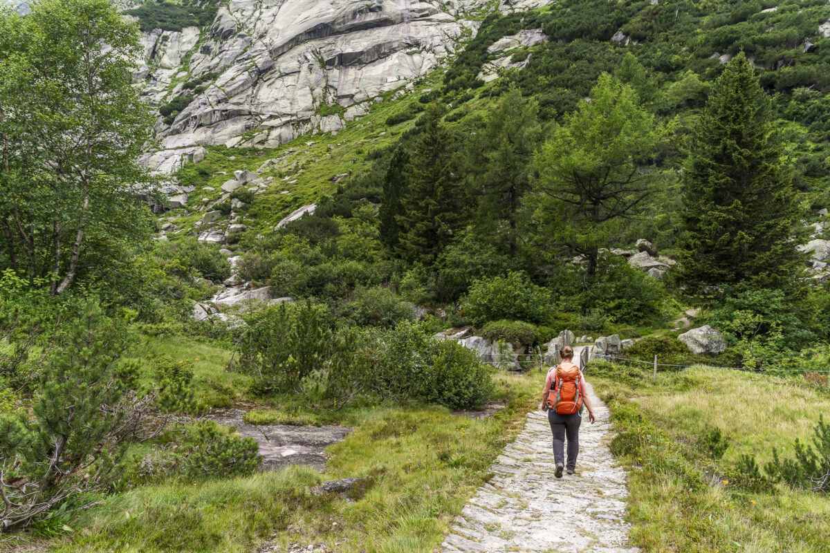 Wanderung Grimsel Hospiz - Handegg