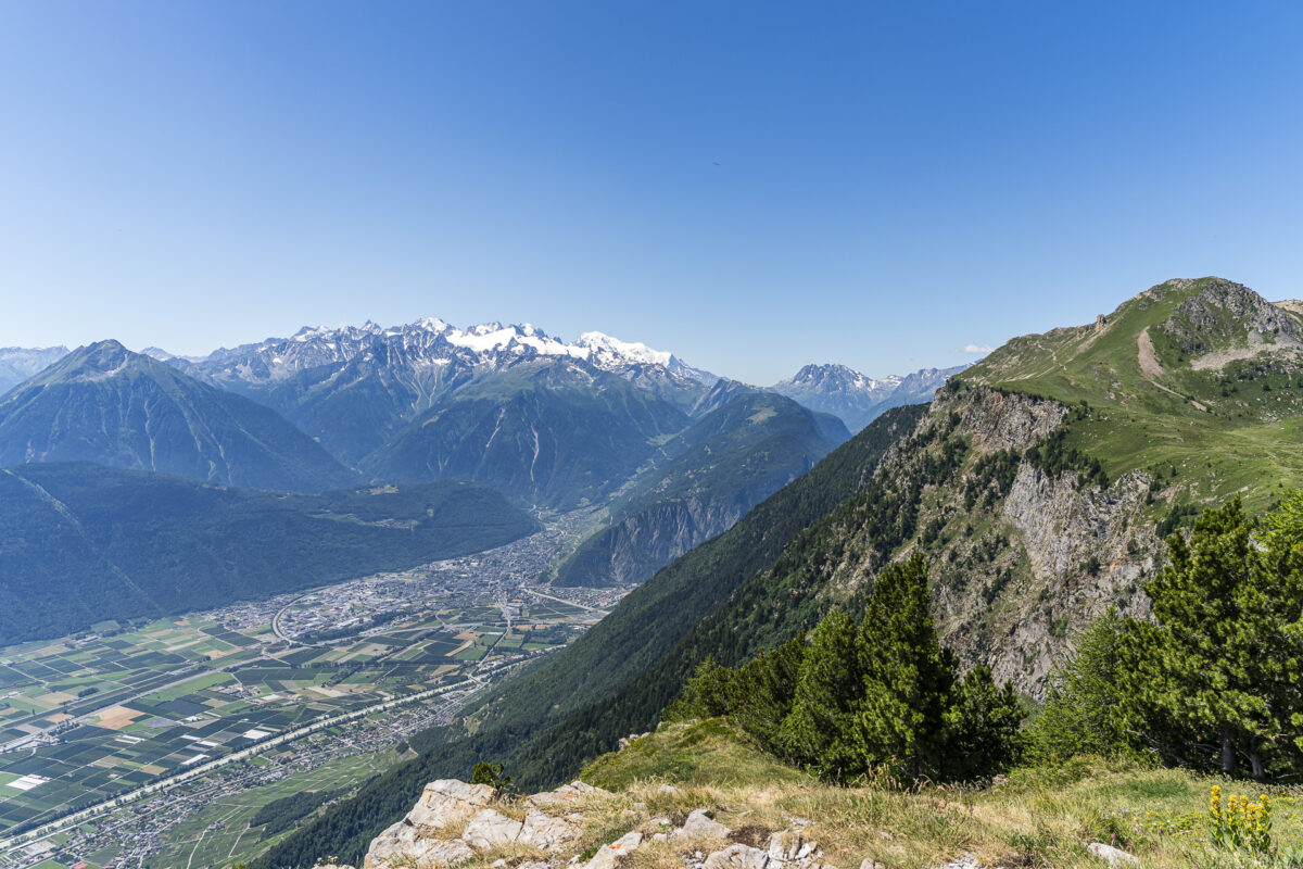 Blick ins Rhonetal