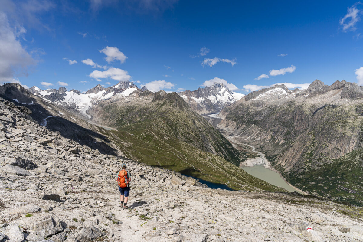 Wanderung zum Berghaus Oberaar
