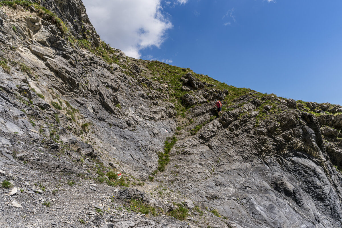 Bergwanderweg bei Ovronnaz