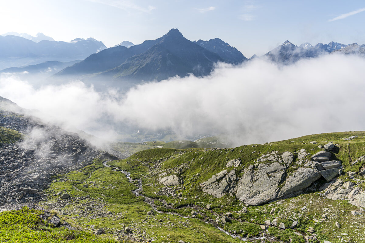 Aussicht Lunghinsee