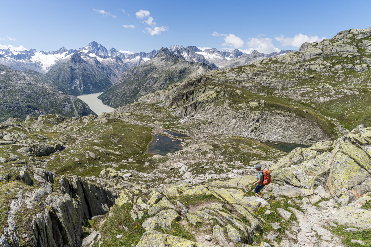 Abstieg auf den Grimselpass