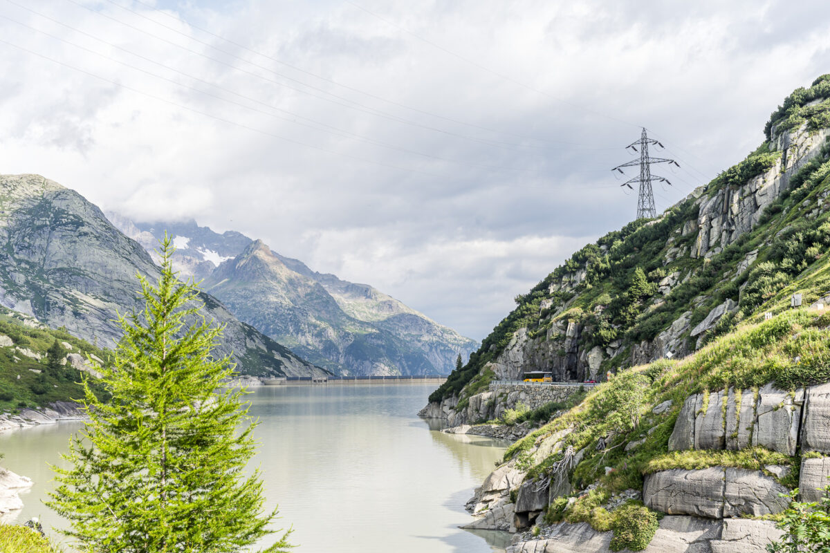 Räterichsbodensee und Grimselpassstrasse