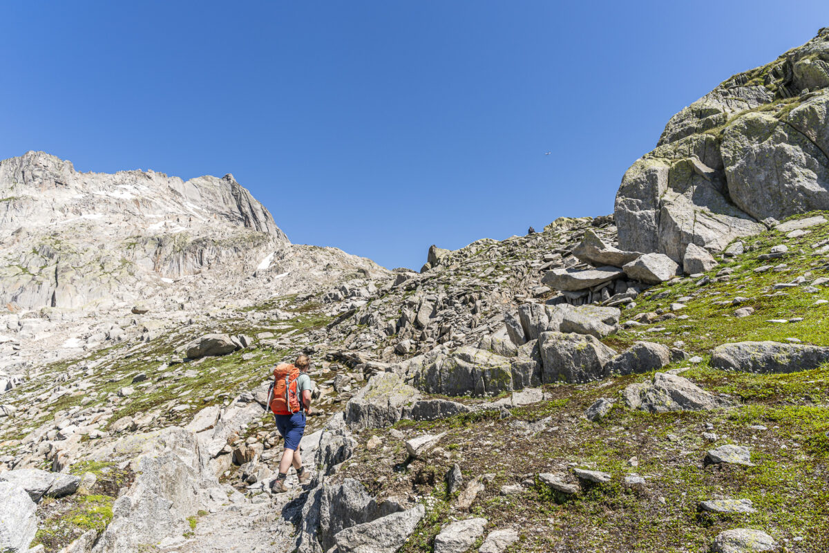 Aufstieg zum Grätlisee