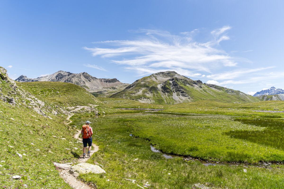 Septimerpass Wanderweg
