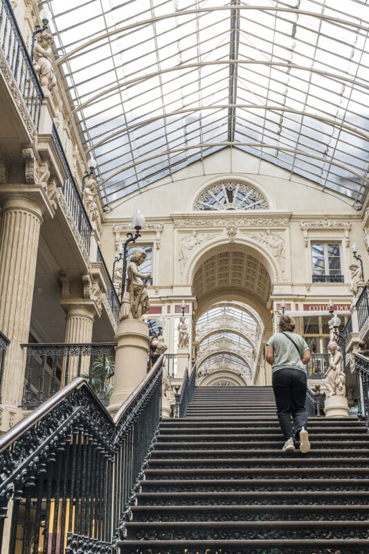 Passage Pommeraye Treppe