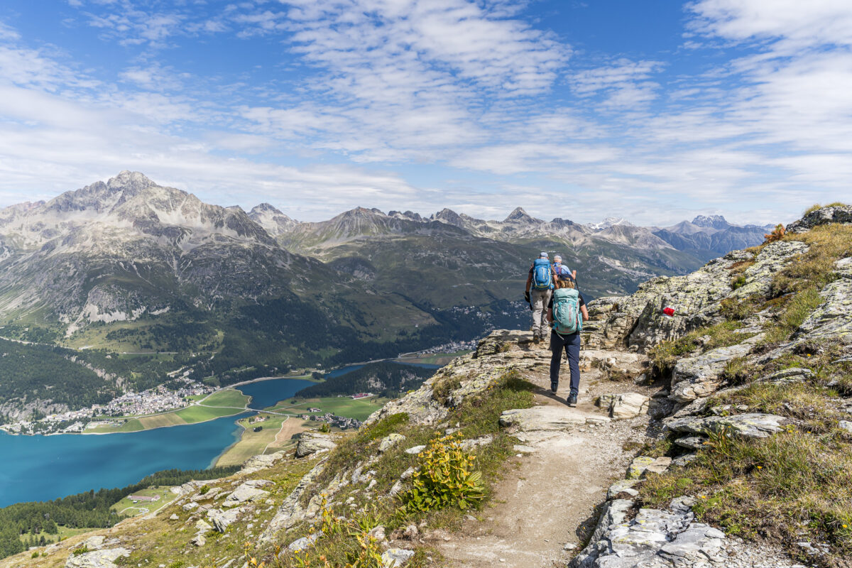 Wanderweg Corvatsch - Surlej