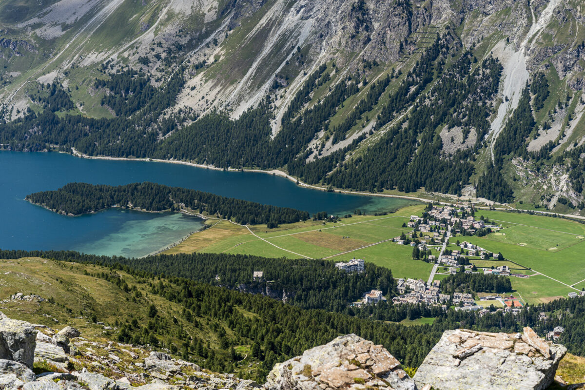 Zoom auf SIlsersee