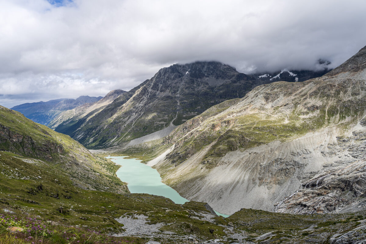 Ausblick von der Chamanna Coaz