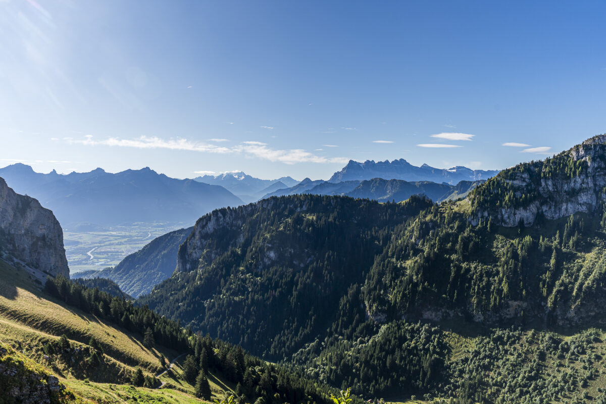 Blick ins Rhonetal