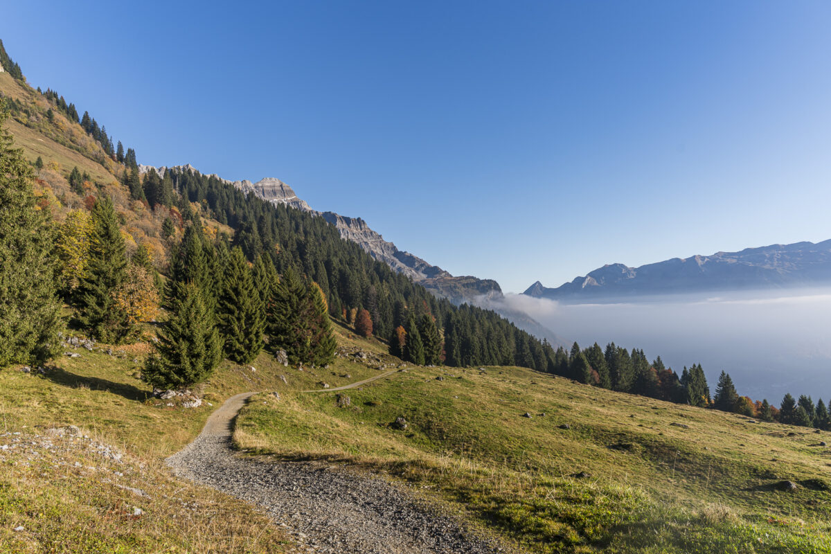 Wanderung zum Oberblegisee