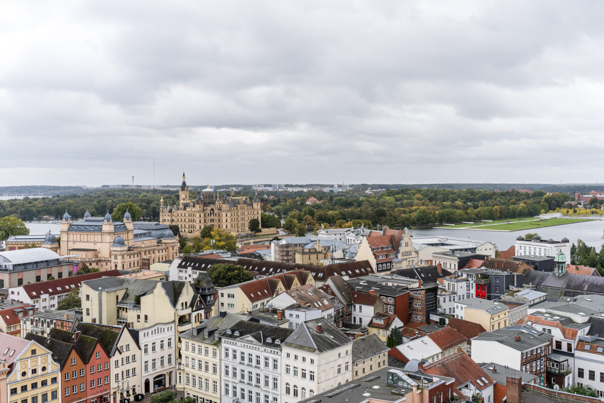 Panoramablick Schweriner Dom