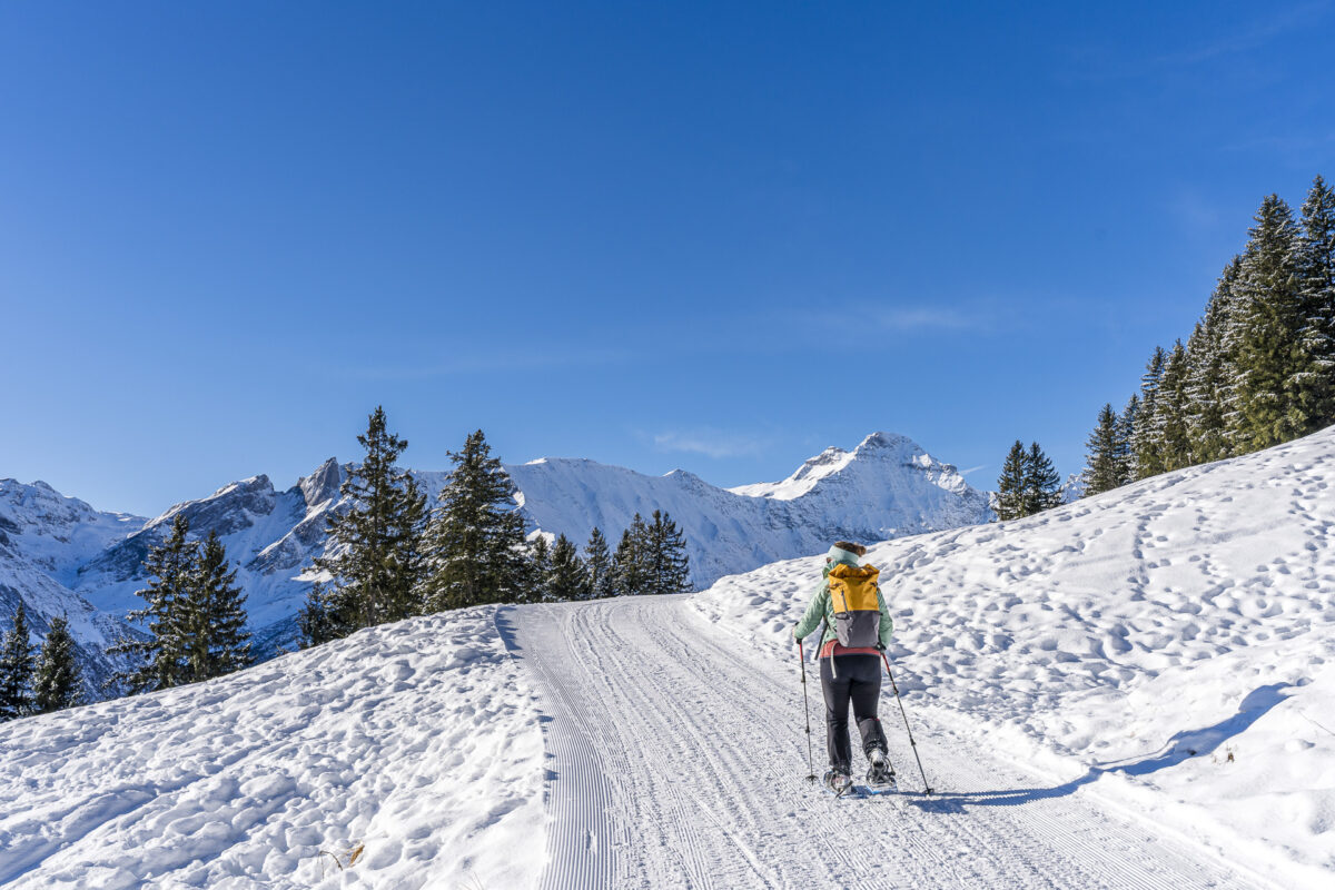 Winterwanderweg zur Bischofalp