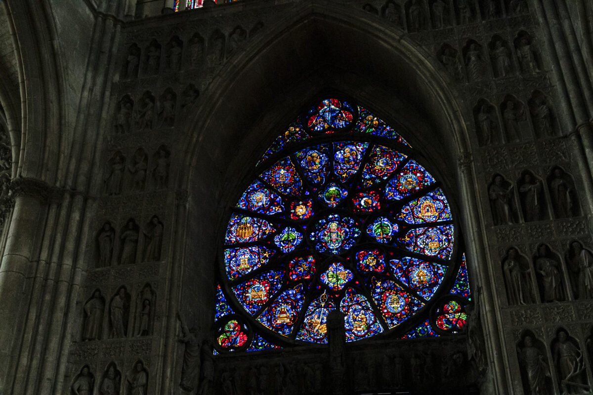 Reims Kirchenfenster