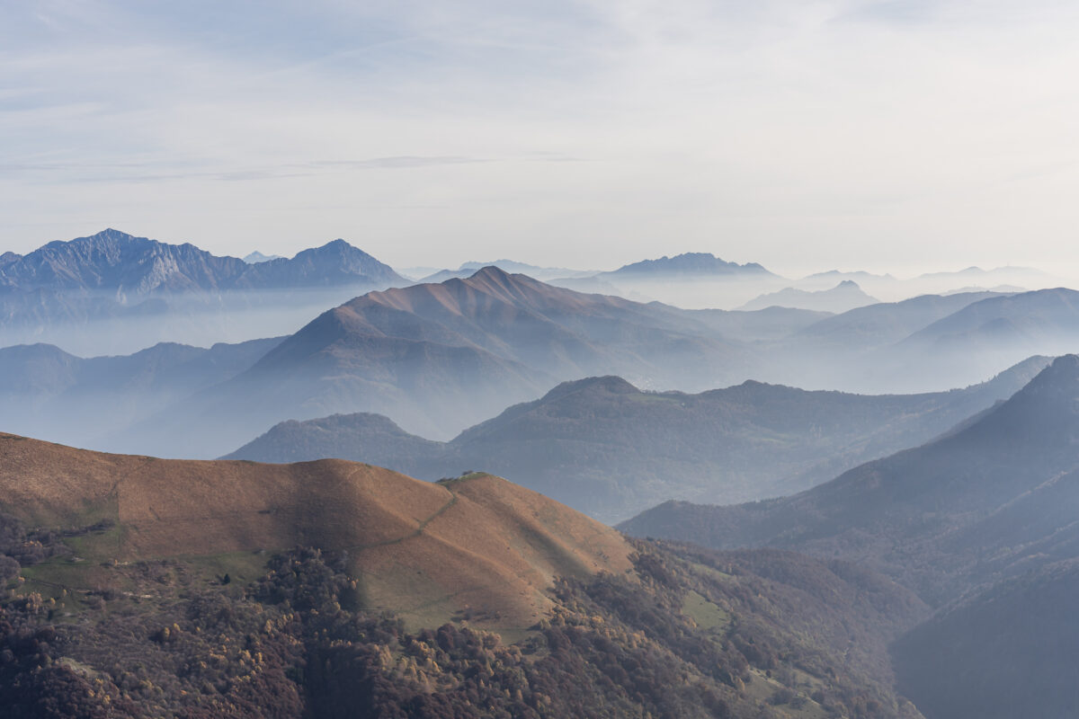 Bergpanorama im Tessin