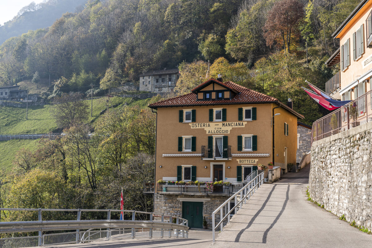 Osteria Manciana Scudellate Val Muggio