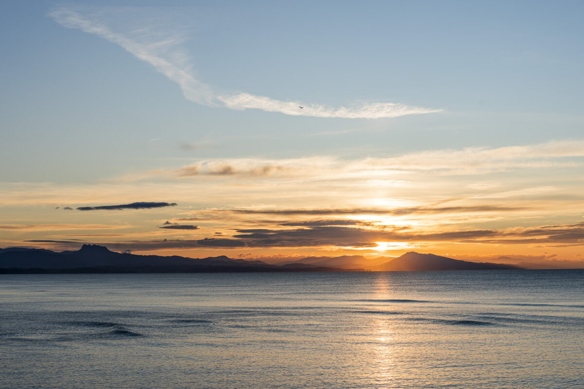 Biarritz Sonnenuntergang