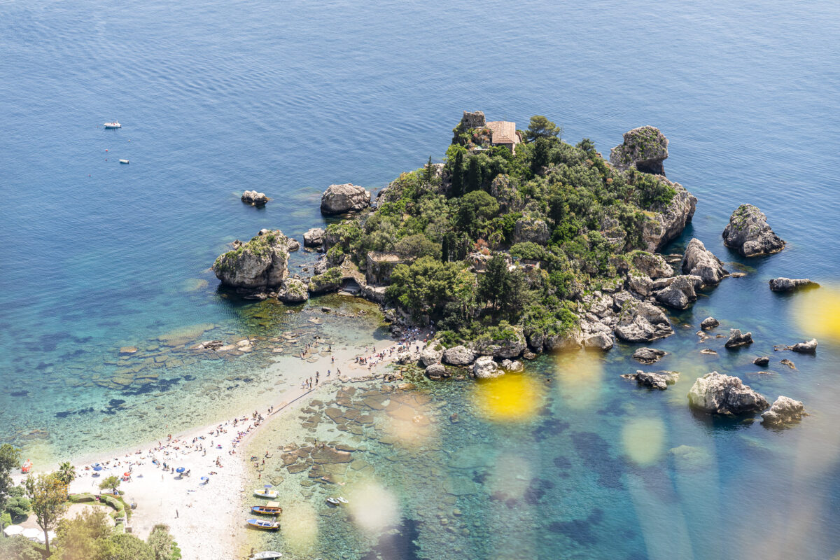 Isola Bella Taormina Sizilien