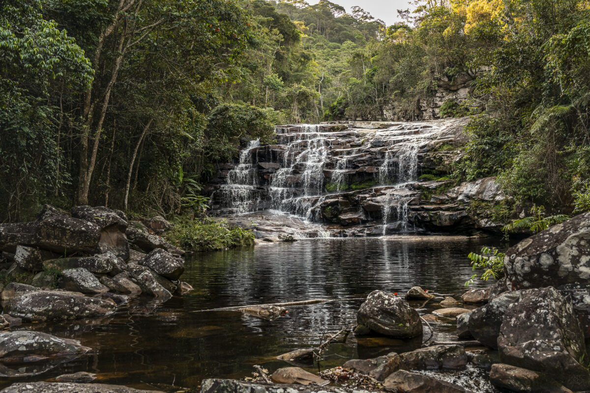 Wasserfall im Vale do Pati