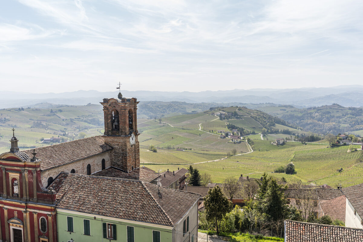 Aussicht von Alice Bel Colle