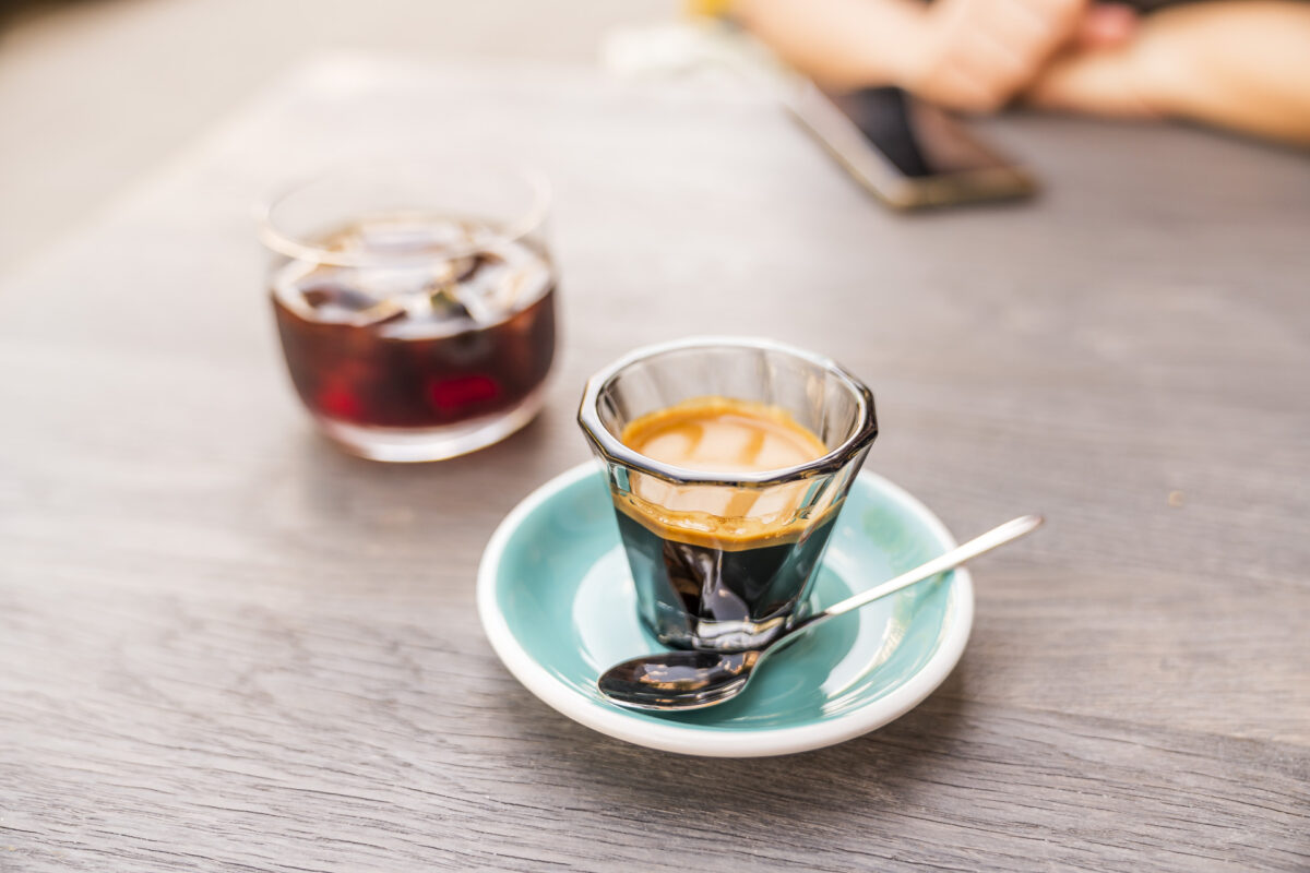 Espresso und Cold Brew bei Kavos Reikalai in Vilnius
