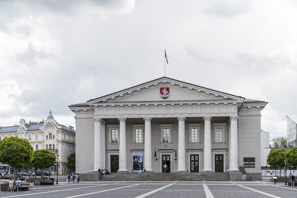 Klassizistisches Rathaus von Vilnius