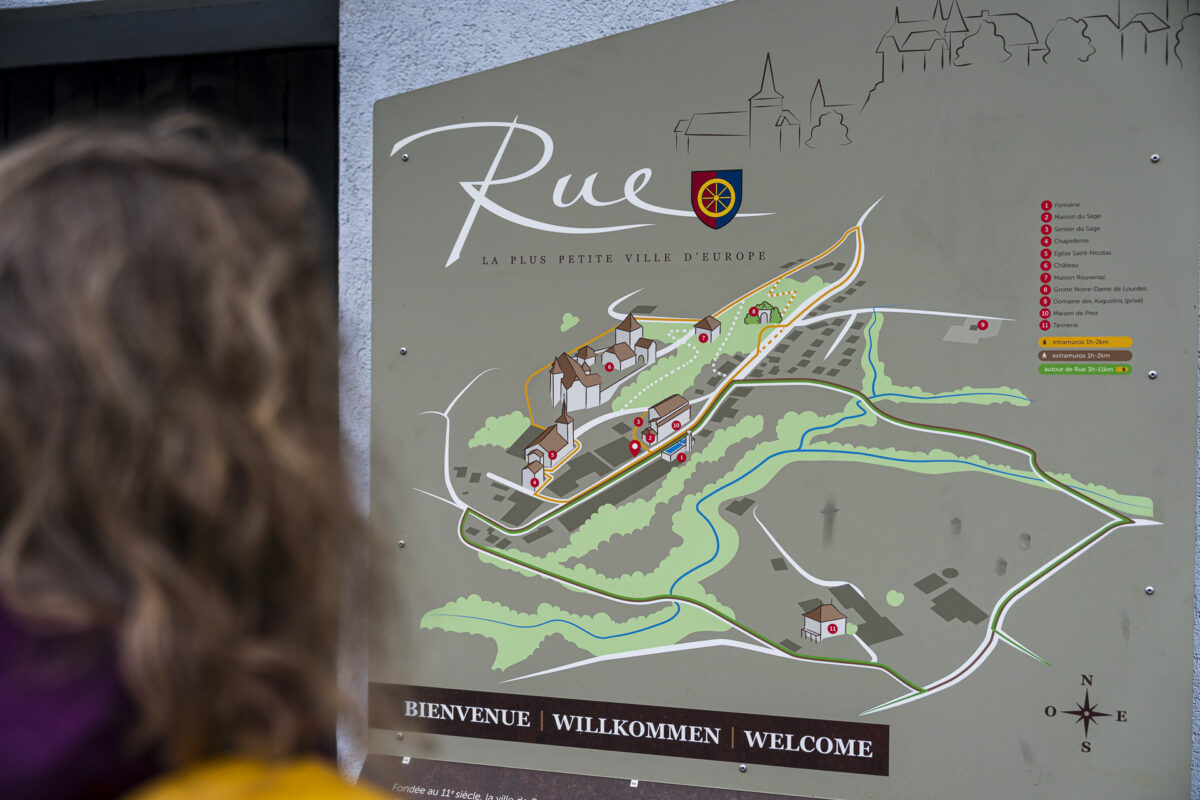 Rue die kleinste Stadt Europas