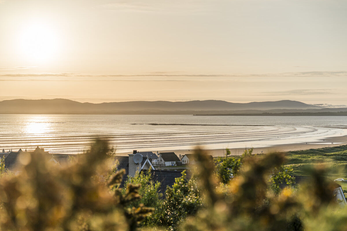 Sonnenuntergang am Rossnowlagh Beach