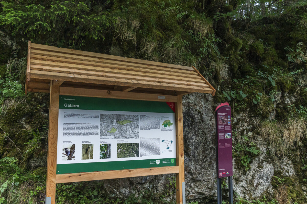 Tafel Gafarra Naturschutzgebiet