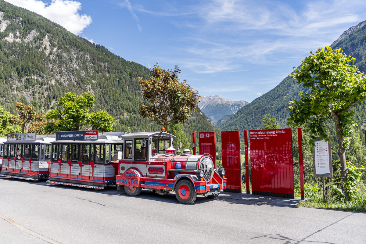 Landwasser-Express Bahnhof Filisur