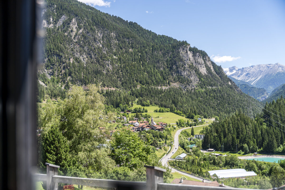 Aussicht vom Landwasser-Express