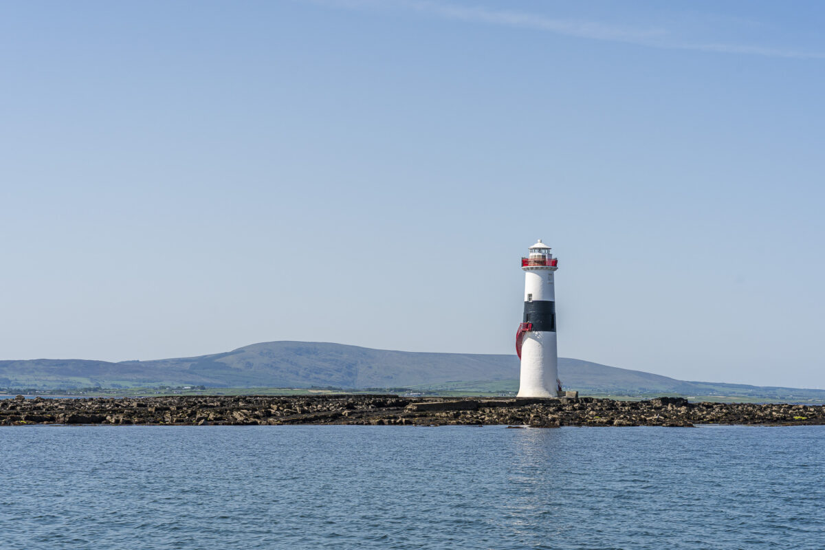 Blackrock Leuchtturm in der Sligo Bay