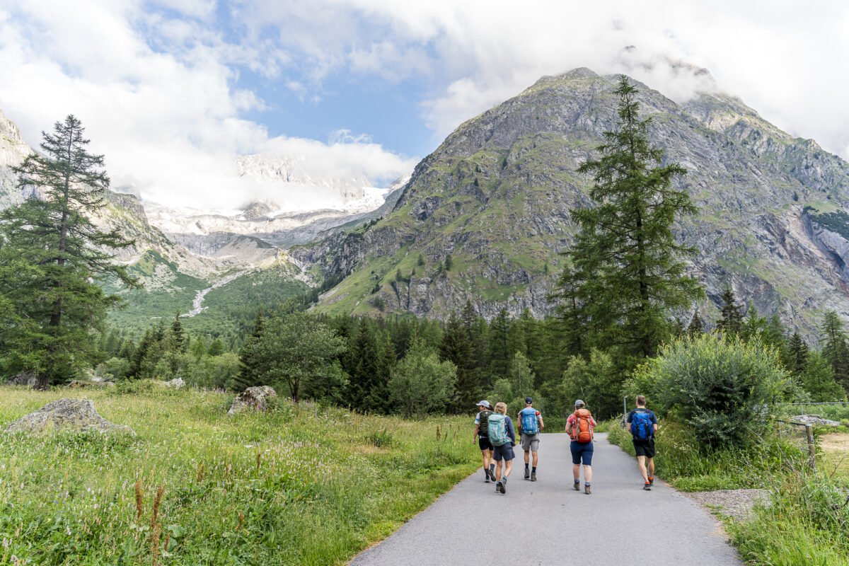 Wanderung in La Fouly Wallis