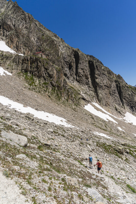 Wanderung SAC-Hütte Cabine de l-a Neuve nach La Fouly