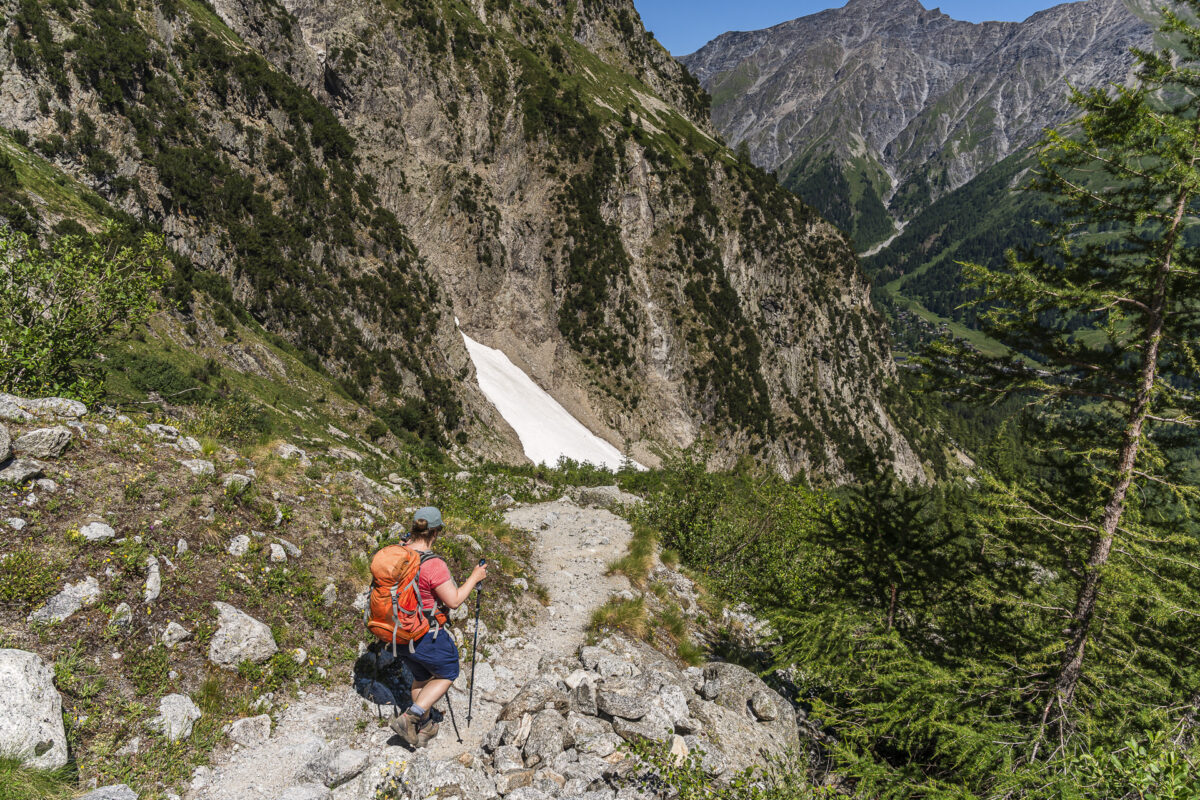 Wanderung nach La Fouly