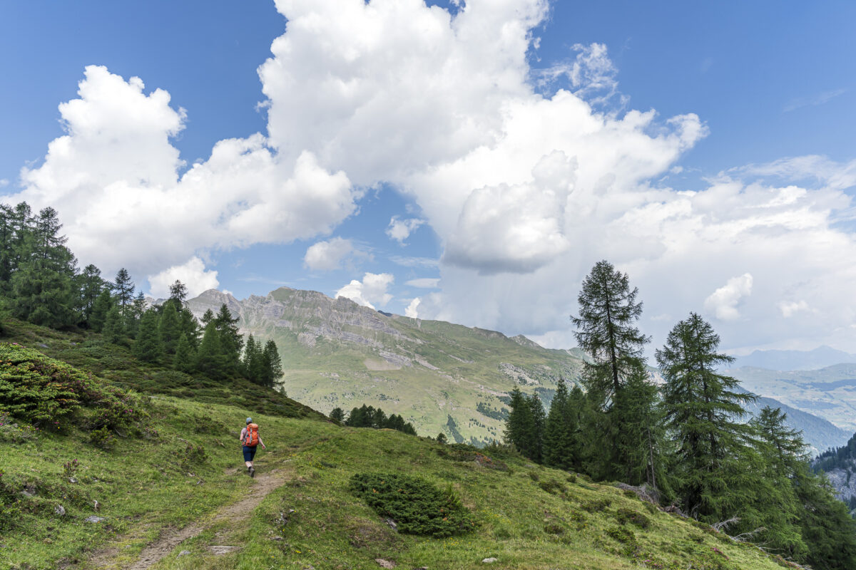 Wanderweg nach Vals