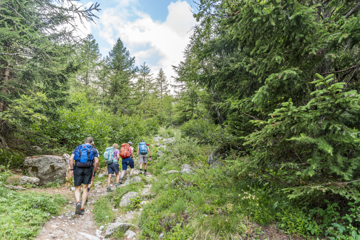 Wanderung zur l'A Neuve