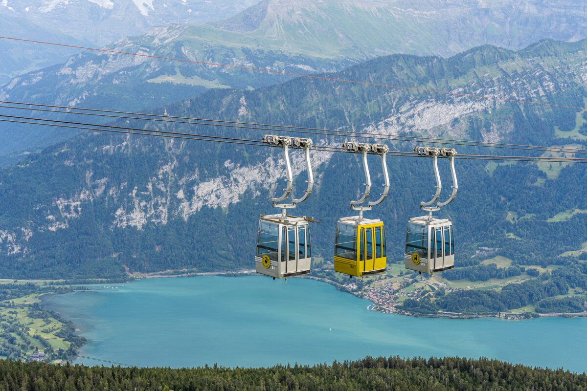 Gondelbahn aufs Niederhorn