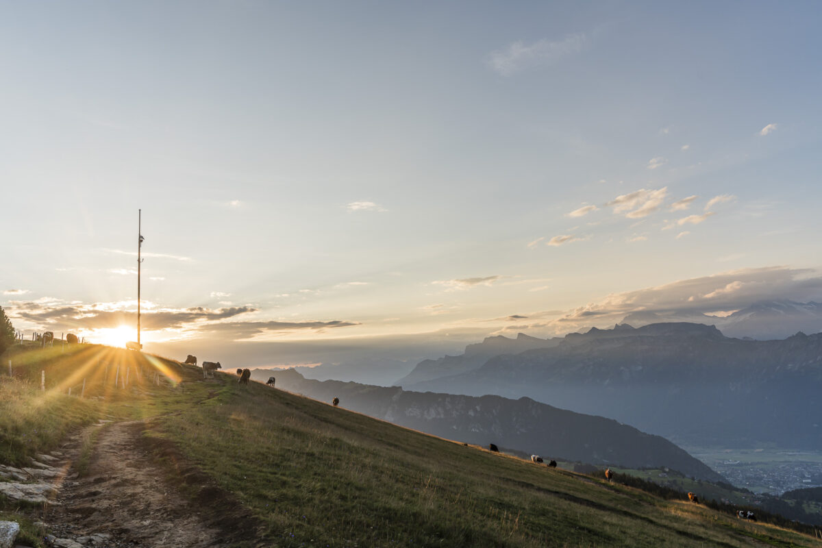 Sonnenaufgang am Niederhorn