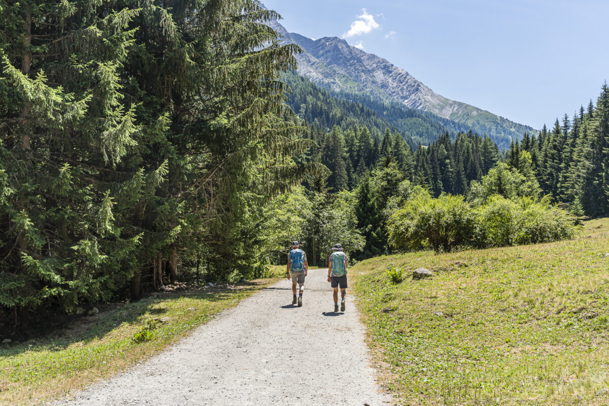 Wanderung nach La Fouly