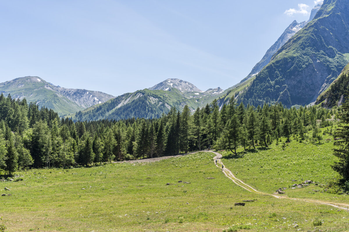 Blick Richtung la Fouly