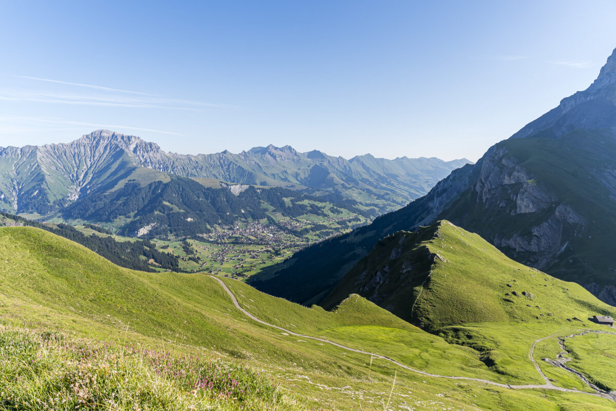 Blick Richtung Adelboden