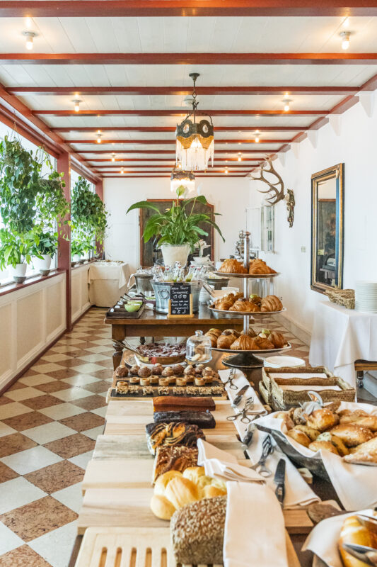 Frühstücksbuffet Castel Fragsburg