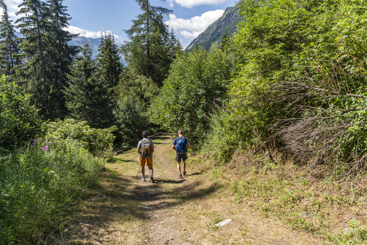 Wandern in Champex-Lac