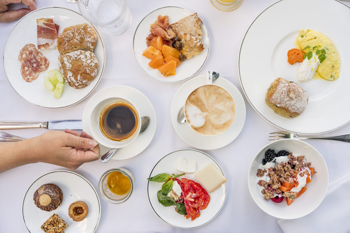 Frühstück im Castel Fragsburg